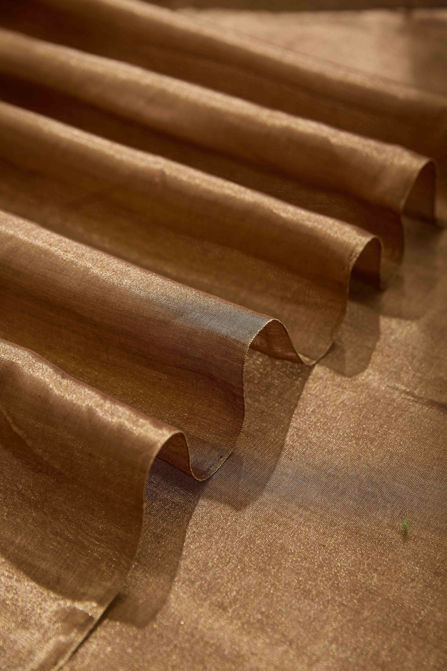 Golden tissue handloom Saree