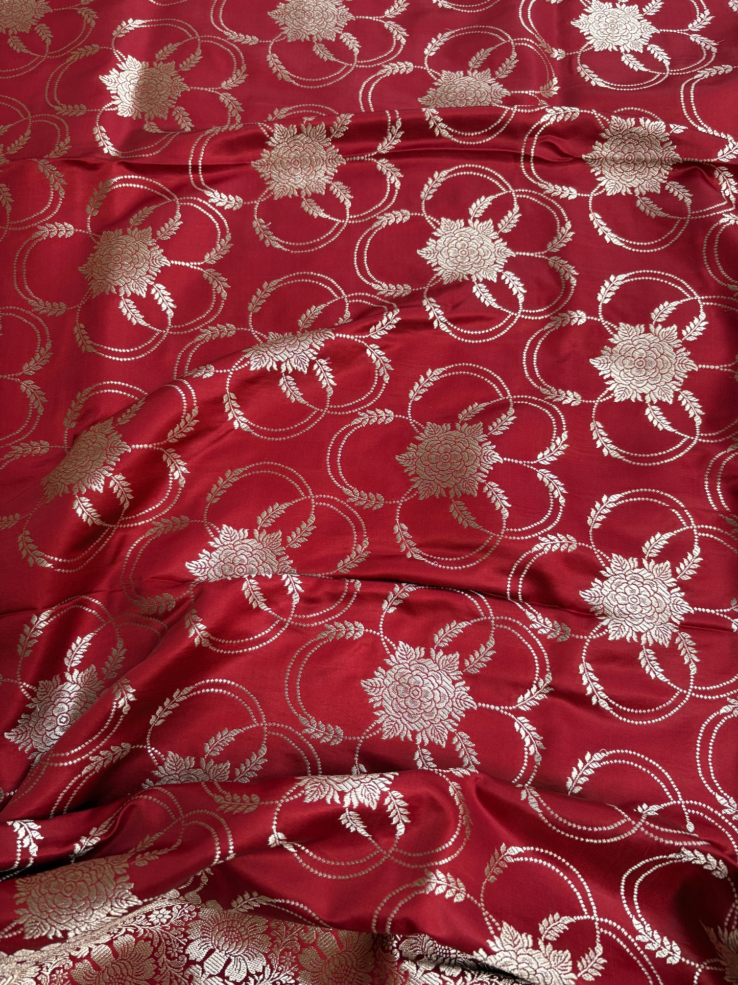 Wine mashru silk suit set