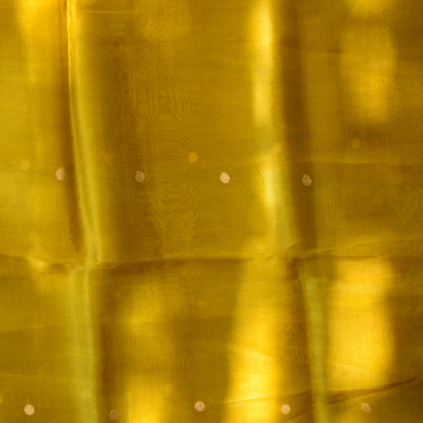 Green kora silk saree