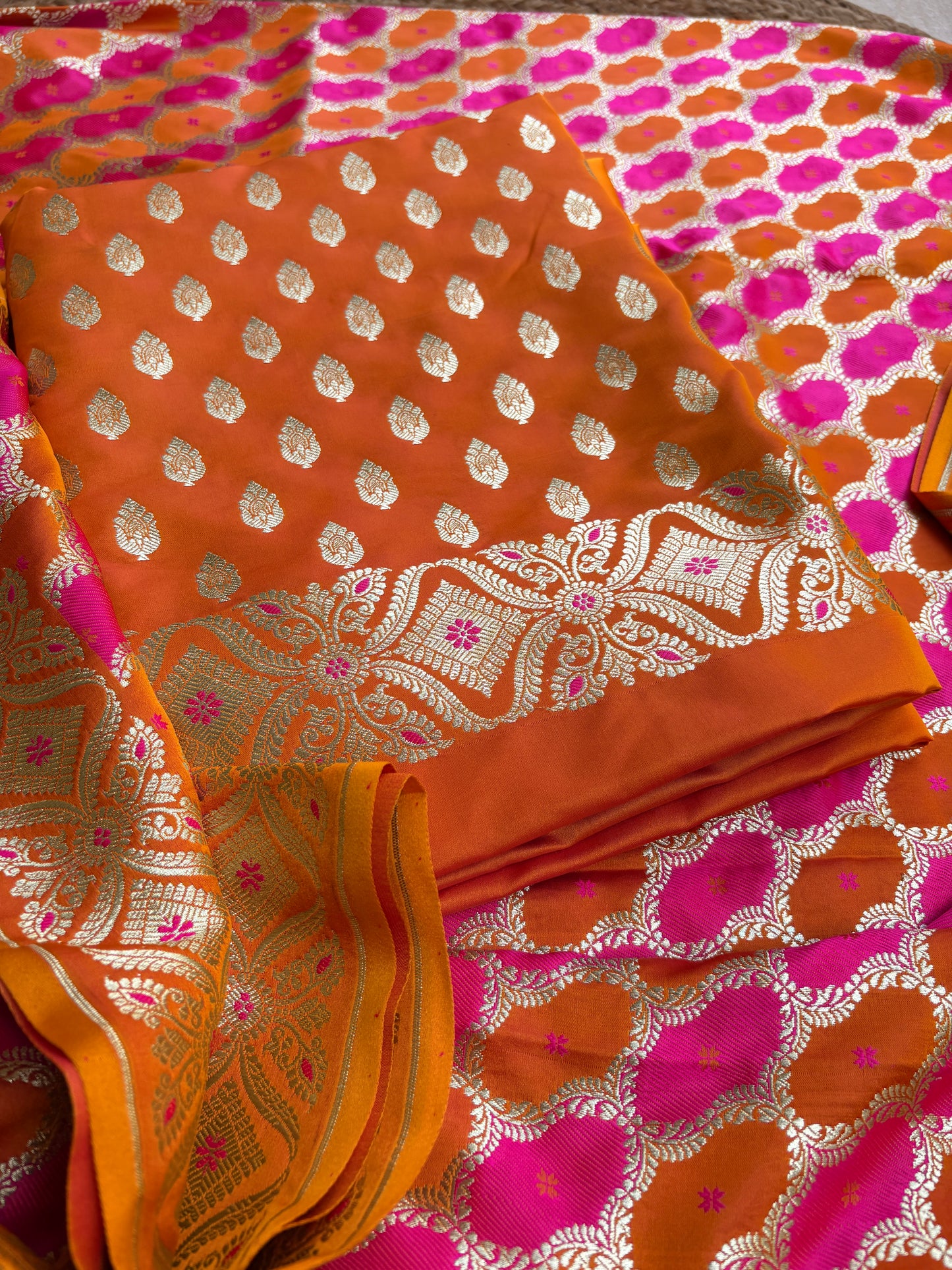 Mustard dhoop chau rangkat suit set