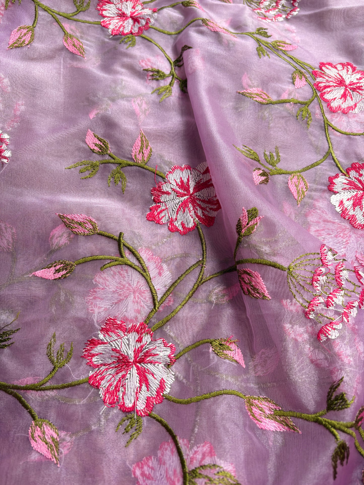 Lavender premium Banarasi silk suit set