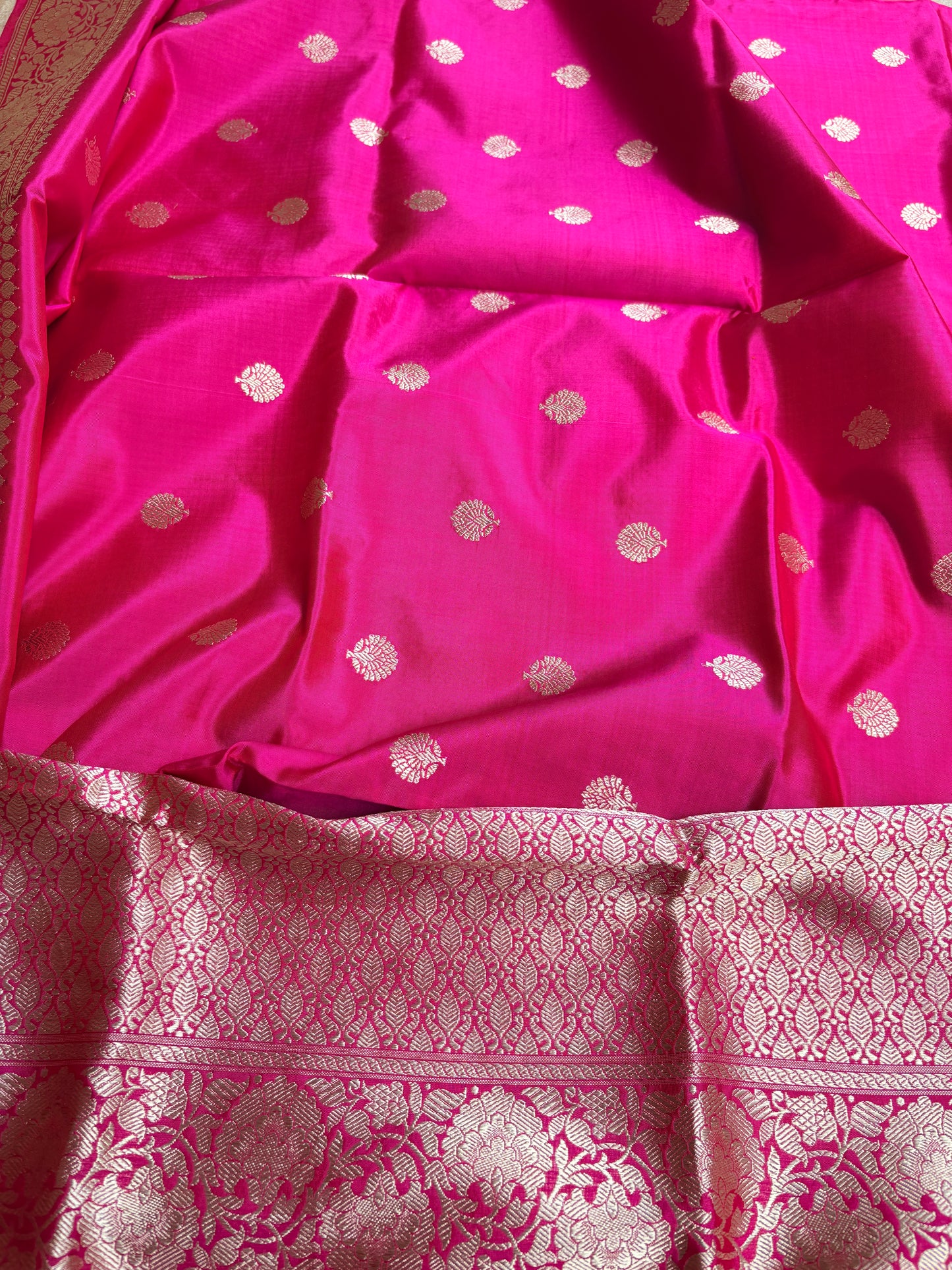 Katan by Katan silk kadhwa silk 3 piece suit set