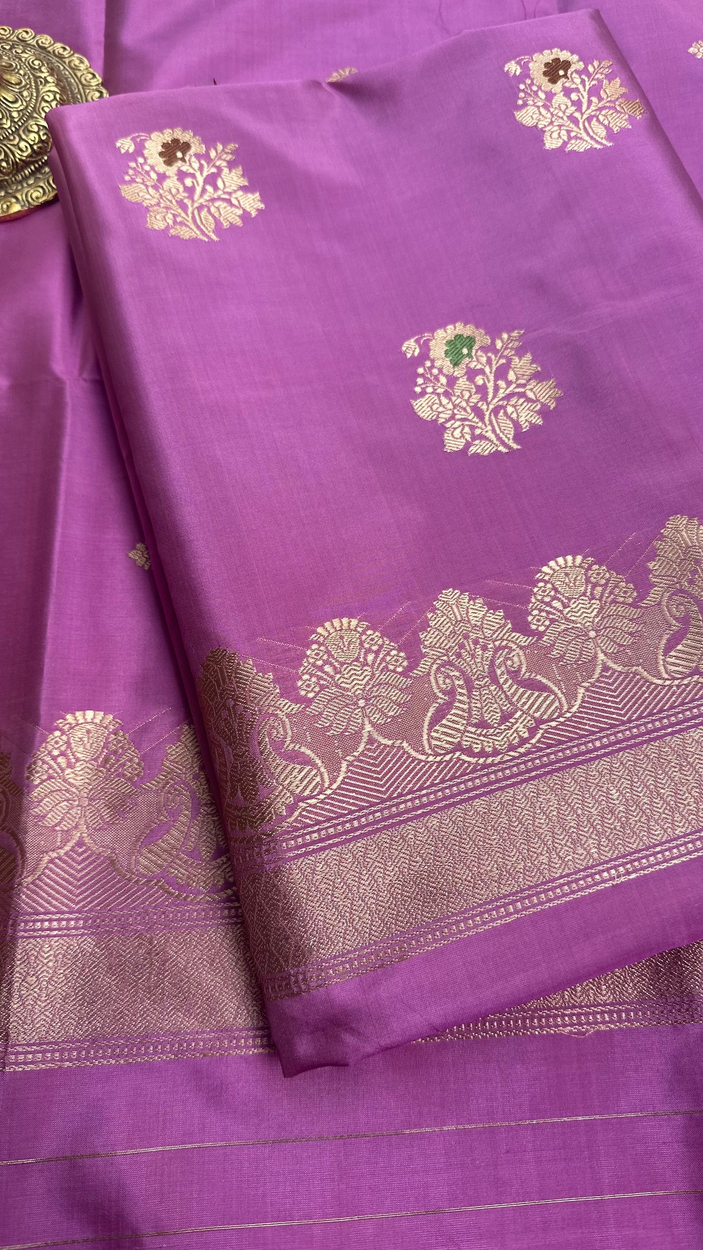 Onion pink katan by katan meendar kadhwa 3 piece suit set
