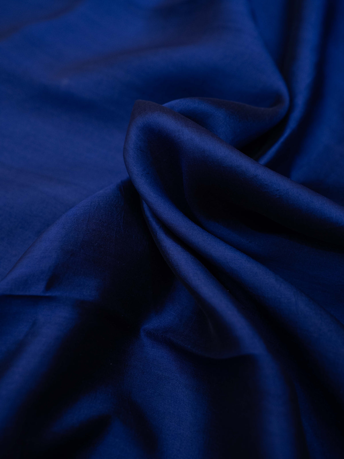 Blue brocade silk kadhwa suit set
