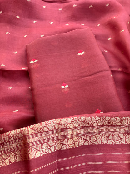 Rust brown kora Kadhwa suit set