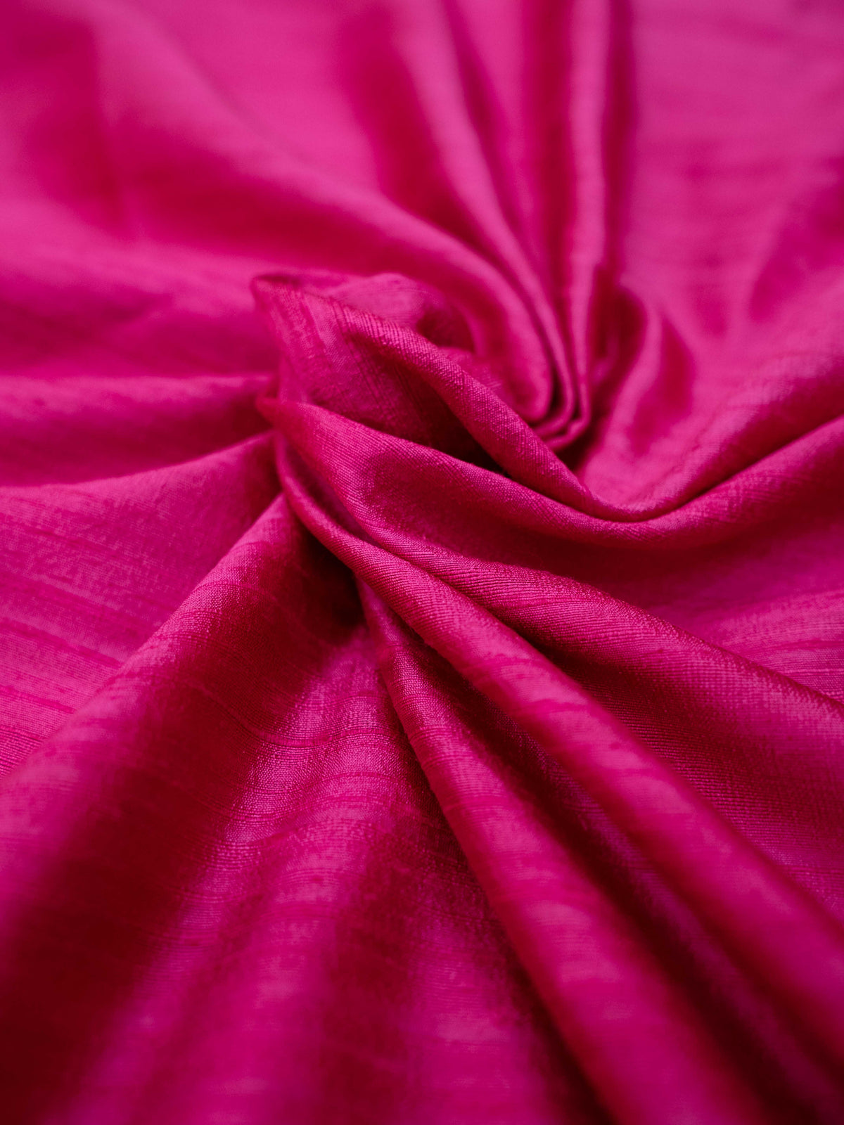 Pink raw silk suit set with kora shaded dupatta
