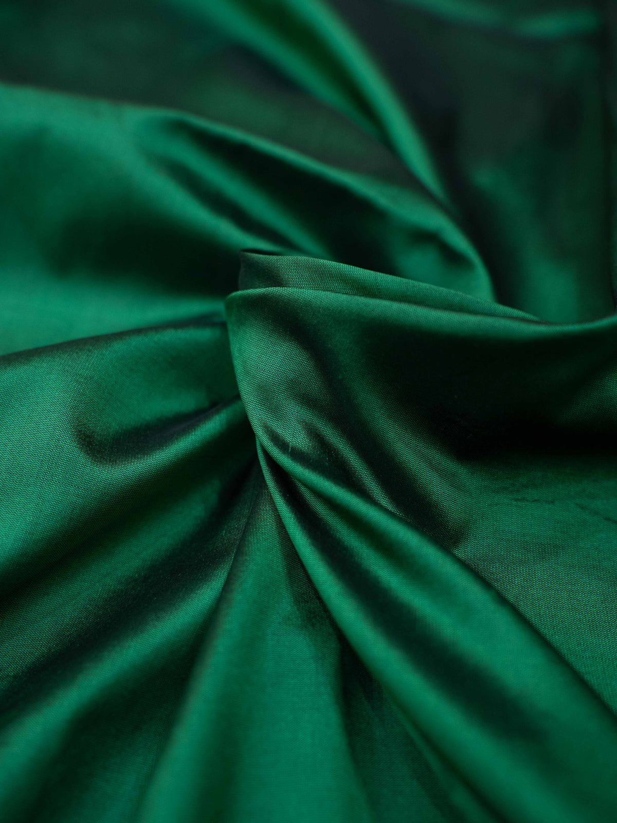 Green blue katan by katan silk suit set