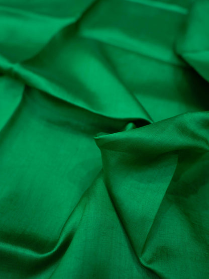 Green brocade silk suit set