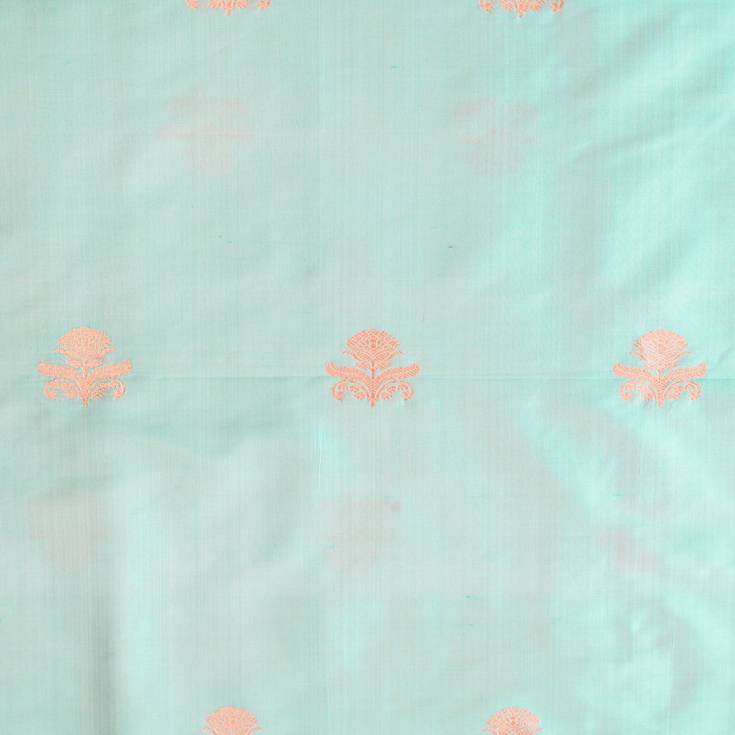 Turquoise Katan silk fabric