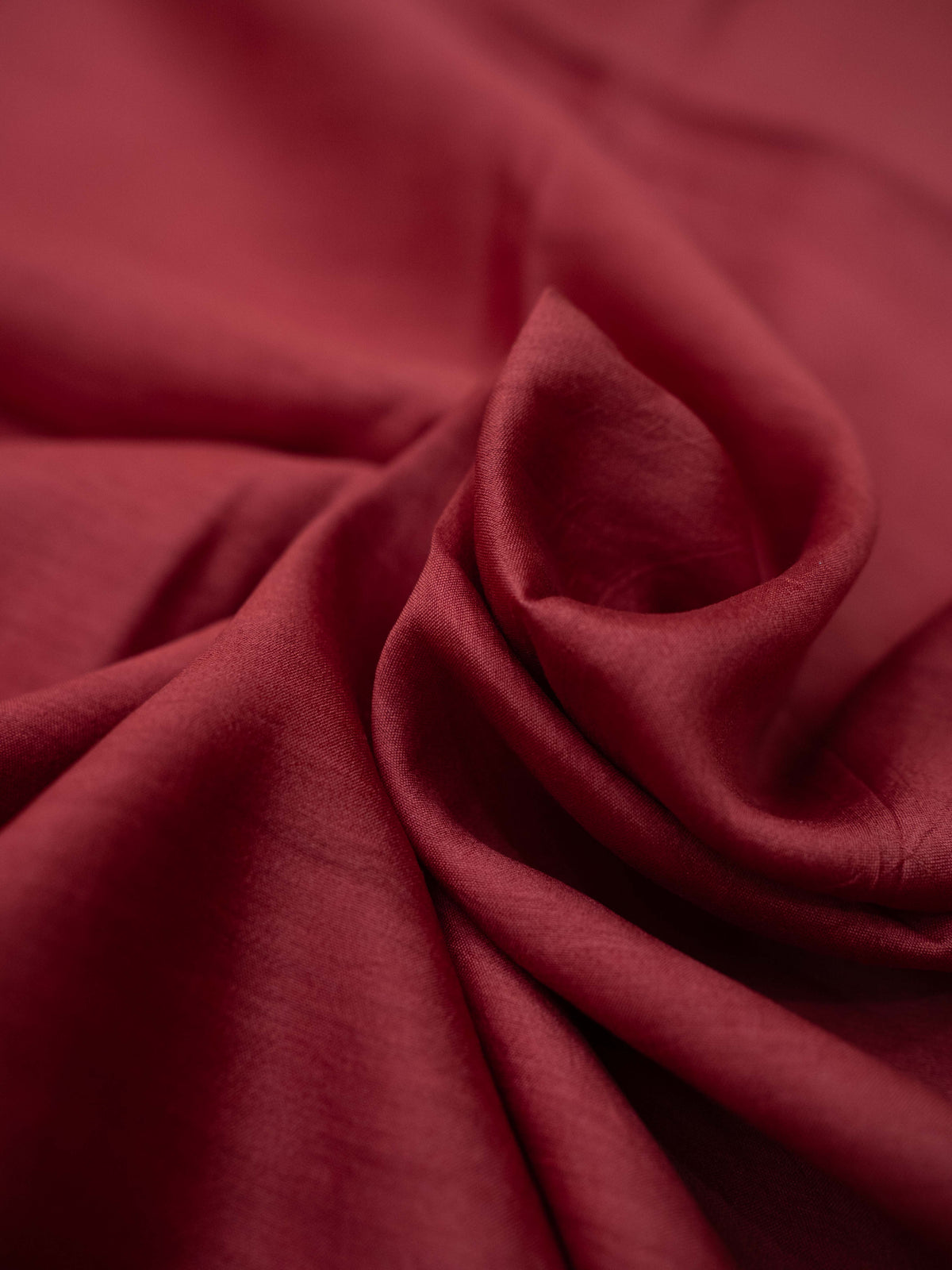 Maroon silk kurta with tissue dupatta