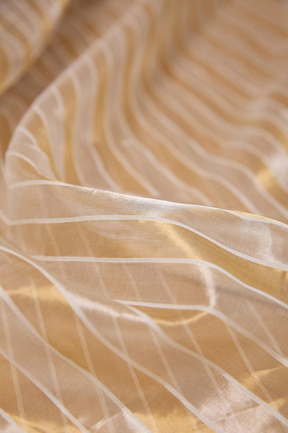 White Kora Tissue Saree