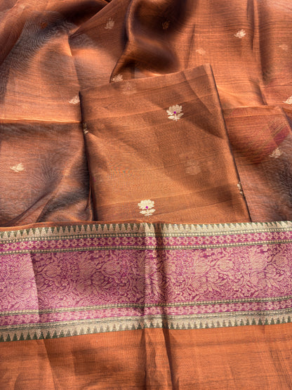 Rust kora tissue suit set