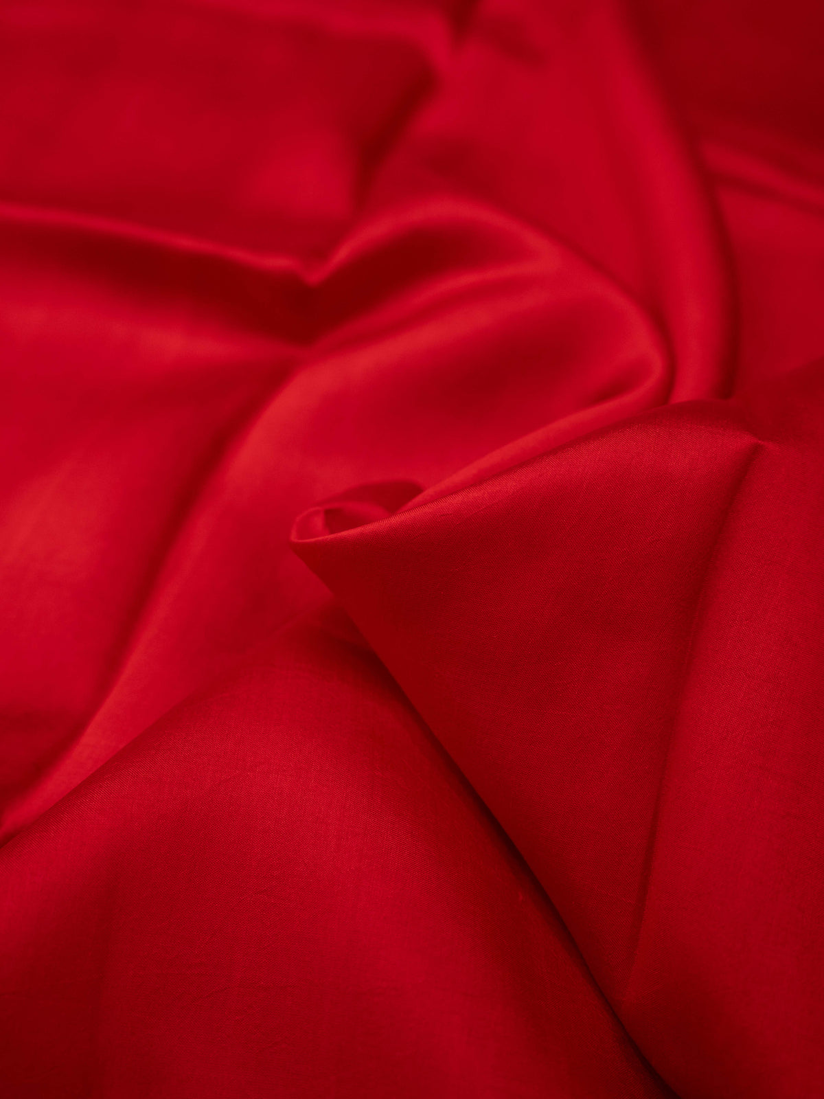 Red brocade handwoven suit set