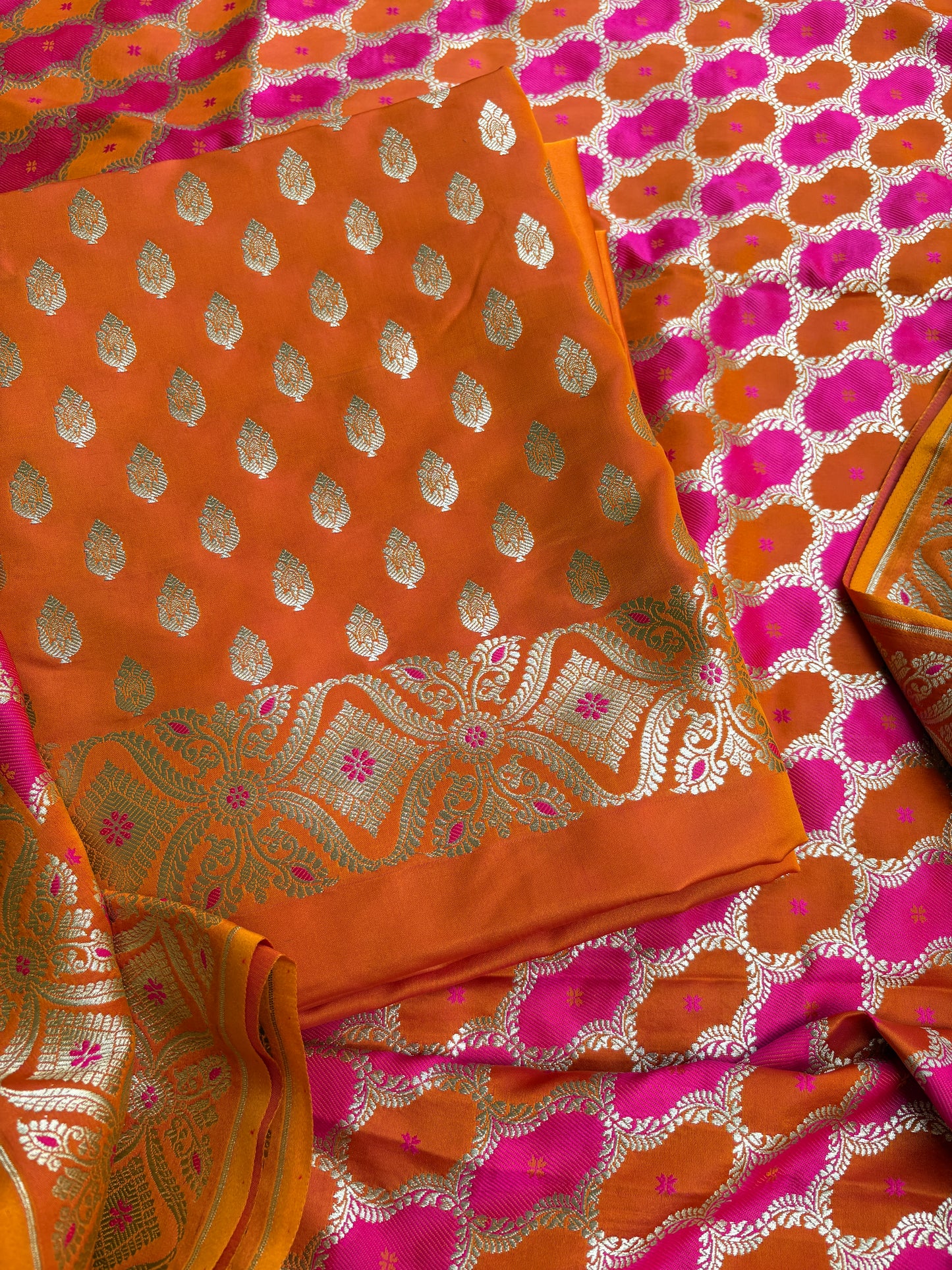 Mustard dhoop chau rangkat suit set