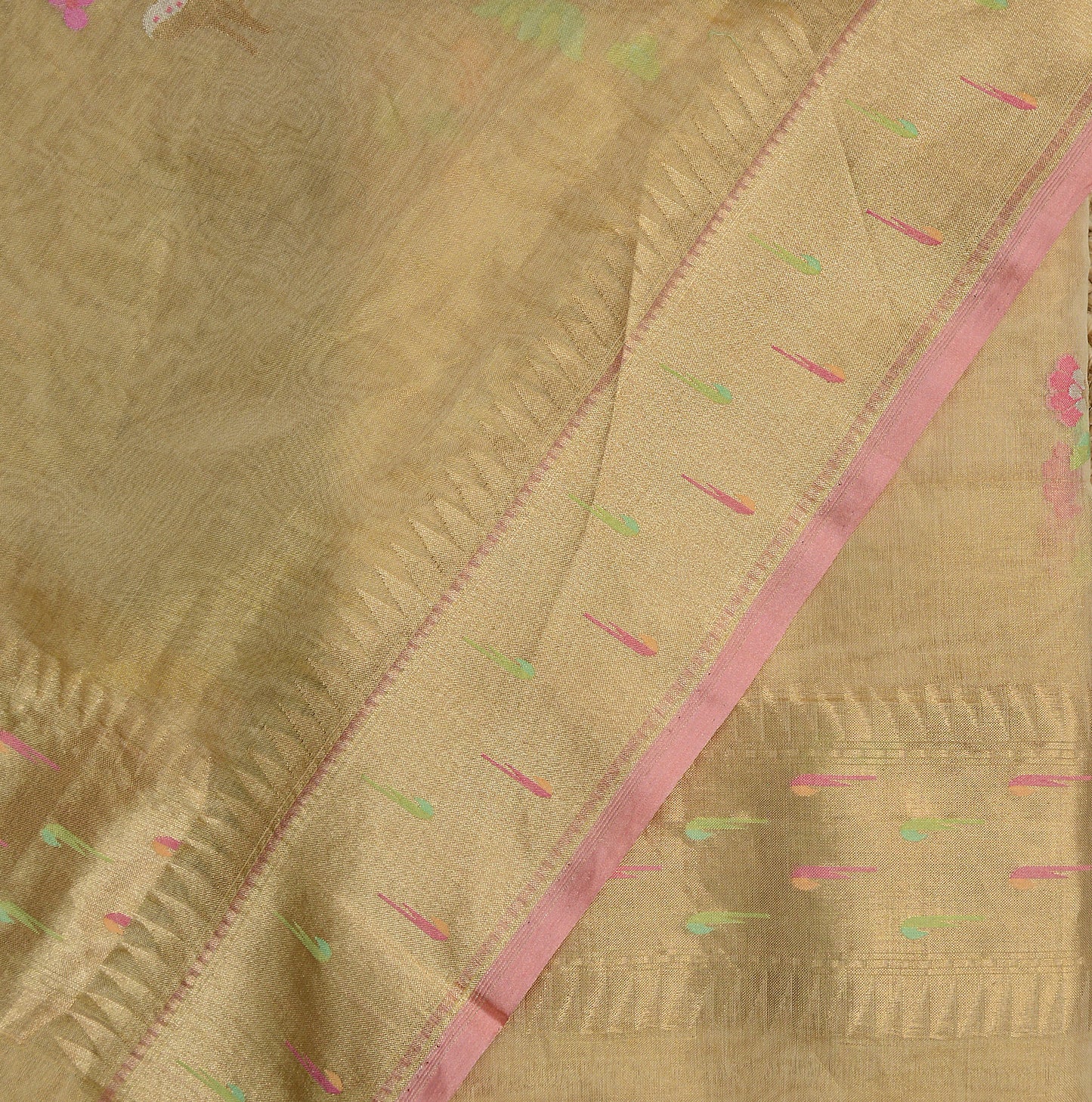Iktara tissue  kadhwa suit set ( 2 piece )