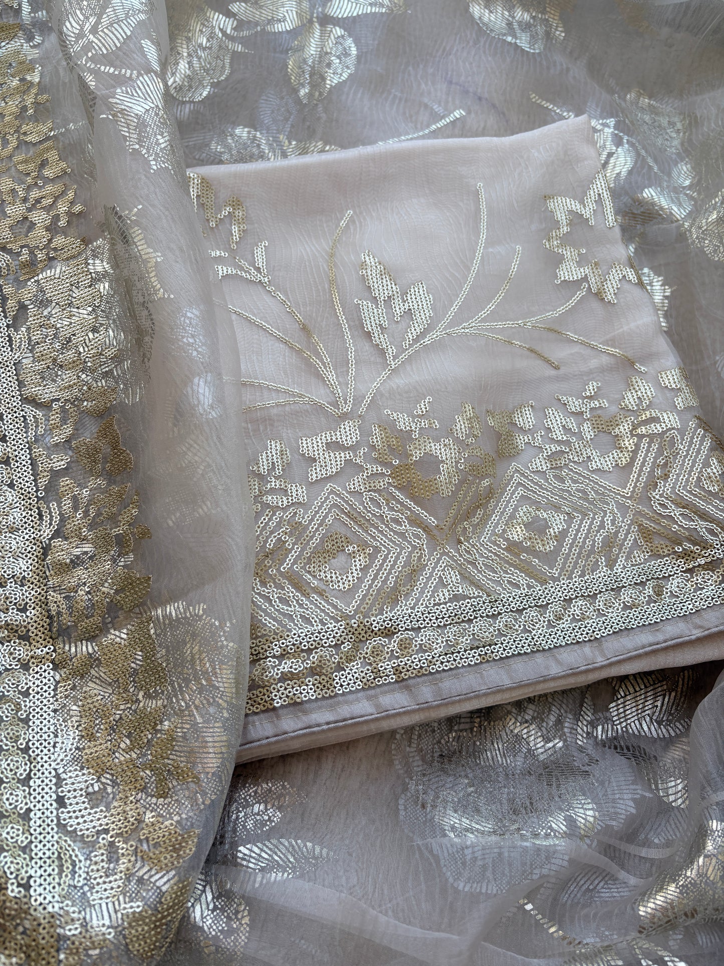 Cream pitt work tissue suit set