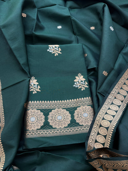 Green Katan by Katan  kadhwa suit set