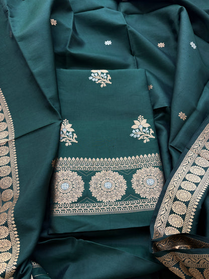 Green Katan by Katan  kadhwa suit set