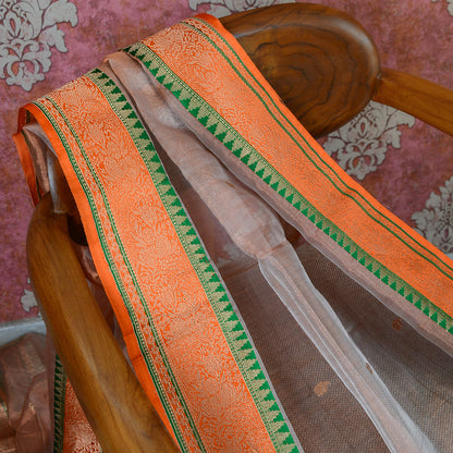 Pure kora tissue dupatta