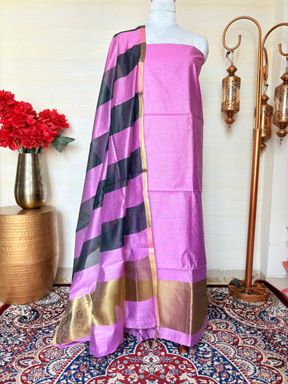 Pink premium cotton suit set