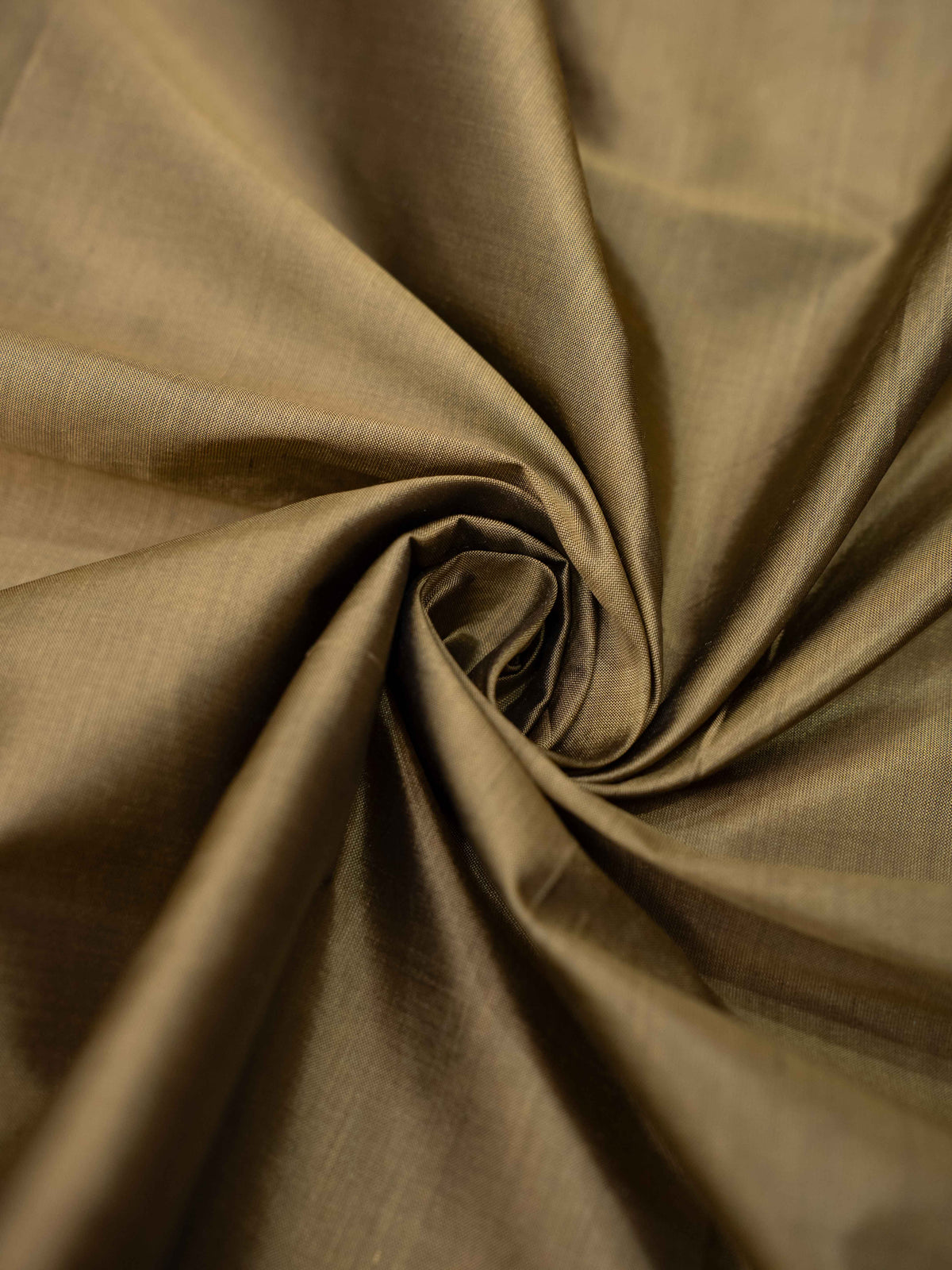 Brown beige Katan silk suit set