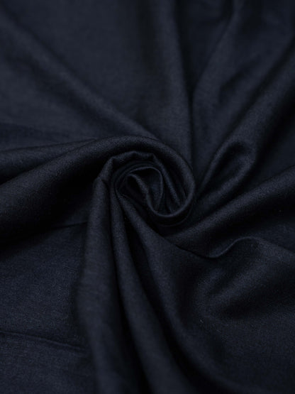 Black moonga silk jaal suit set