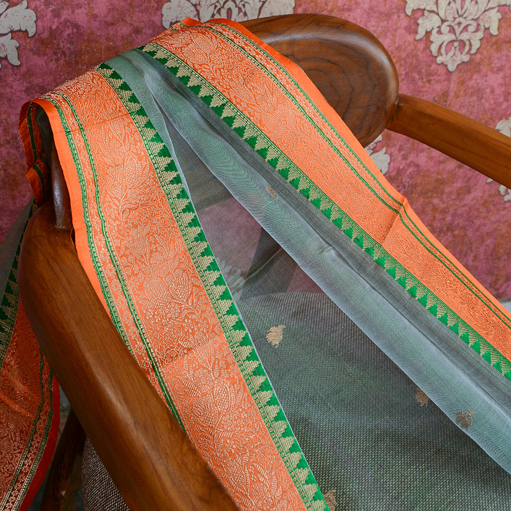 Pure kora tissue dupatta