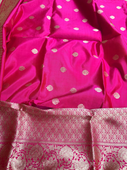 Katan by Katan silk kadhwa silk 3 piece suit set