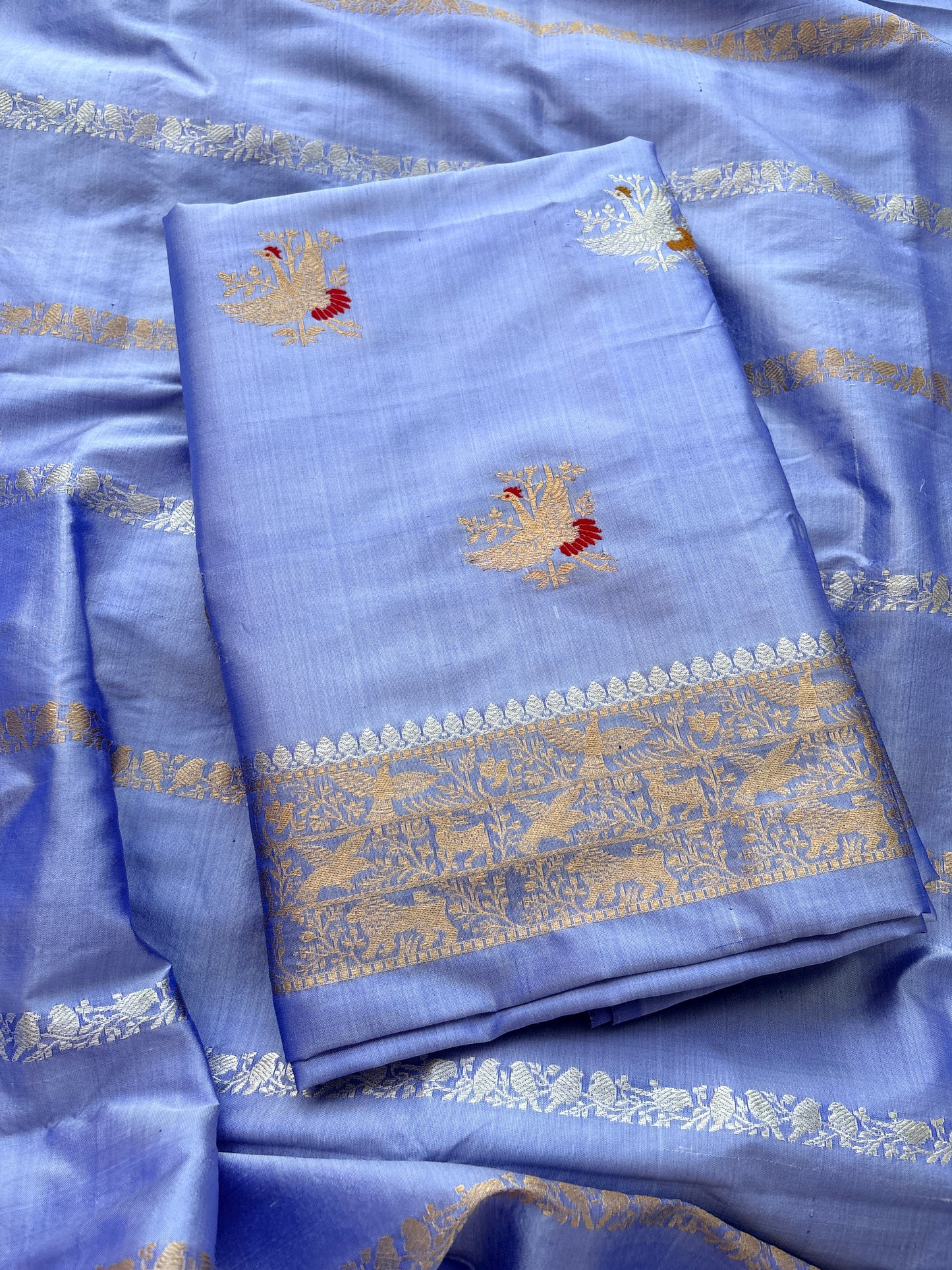 Lavender blue katan by katan suit set