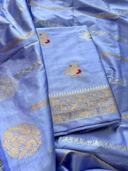 Lavender blue katan by katan suit set