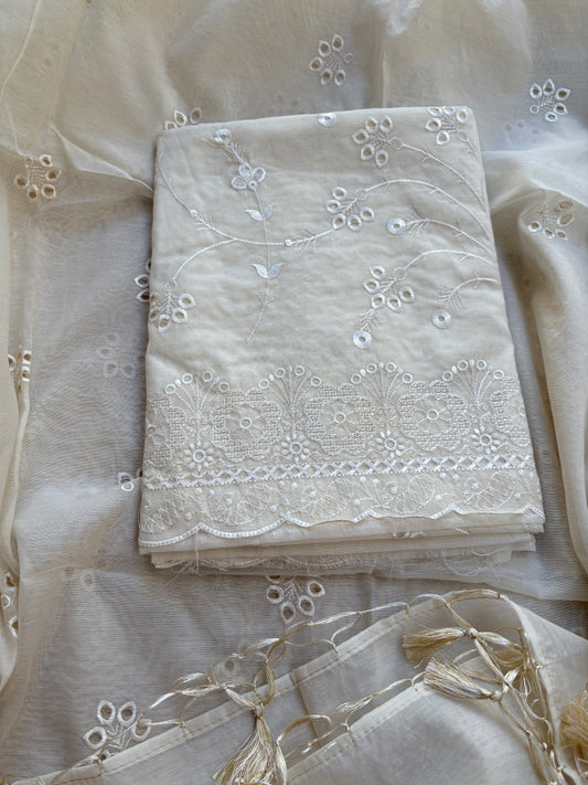 Mulchanderi suit set