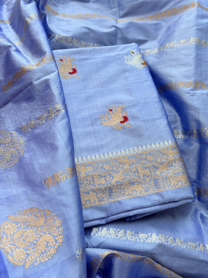 Lavender blue katan by katan suit set