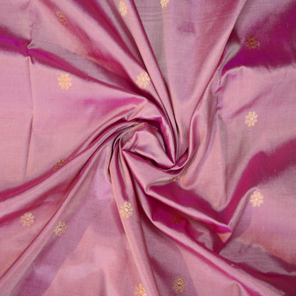 Pink katan silk fabric