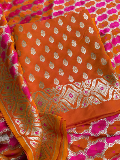 Mustard dhoop chau rangkat suit set