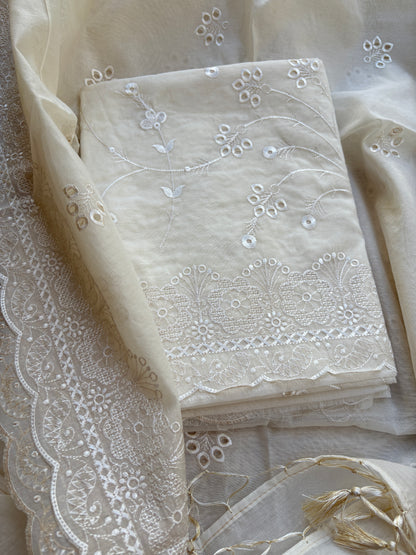 Mulchanderi suit set