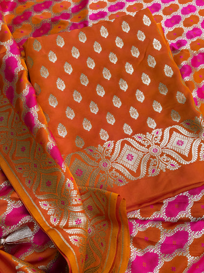 Mustard dhoop chau rangkat suit set
