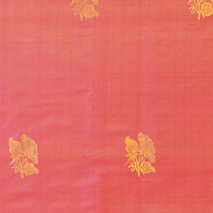 Pink dhoop chau katan silk fabric