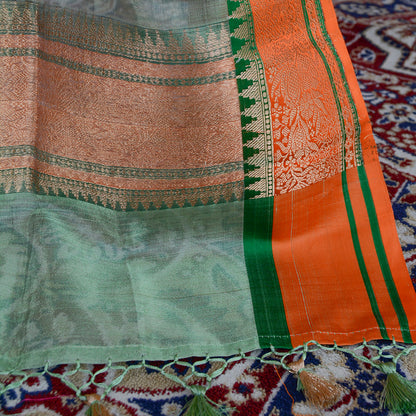 Pure kora tissue dupatta