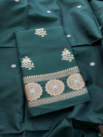 Green Katan by Katan  kadhwa suit set