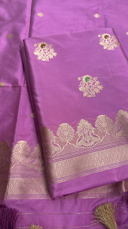 Onion pink katan by katan meendar kadhwa 3 piece suit set