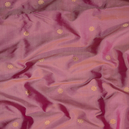 Pink katan silk fabric