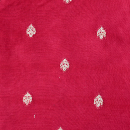 Pink Chanderi silk suit set