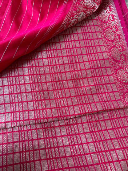 Light katan silk dhoop chau dupatta.