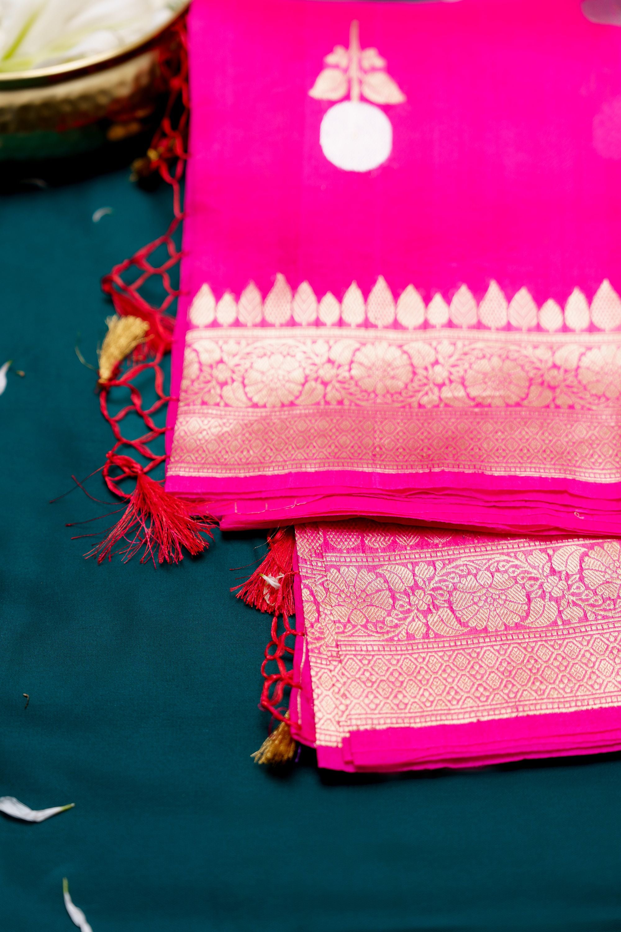 Pink Sona Rupa Saree – Weavers and Artisans